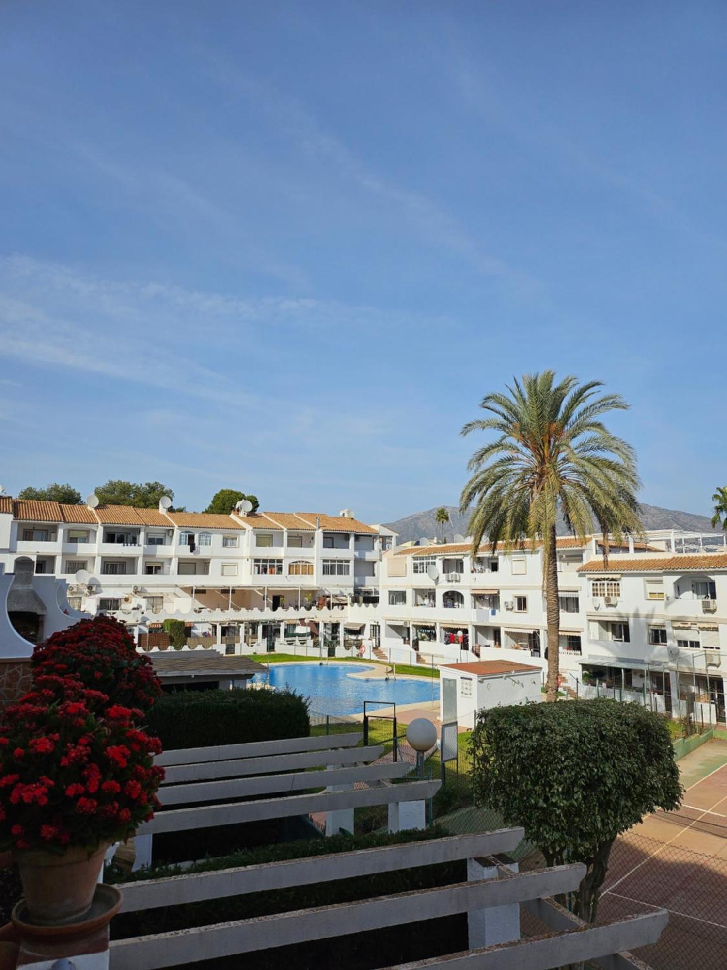 En Mijas Con Terraza, Capacidad 5 Personas Con Piscina De Temporada Appartement Málaga